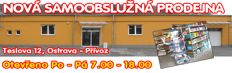 Prodejna - kancelářské potřeby