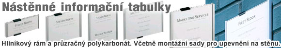 Informa�n� tabulky Info Sign 