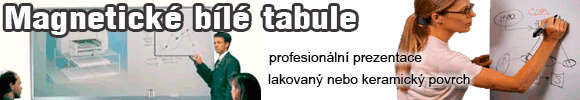 B�l� magnetick� tabule 