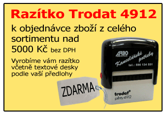 Razítko Trodat zdarma