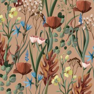 Ubrousky MAKI L (20ks) Autumn Wild and Dried Flowers