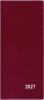 Měsíční diář - Xenie - PVC - bordó