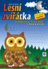 Grafomotorická omalovánka - A4 - Lesní zvířátka
