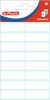 Etikety kancelářské bílé 12x40mm