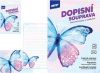 Dopisní papír barevný LUX 5+10 (Motýl)