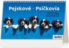 Stolní kalendář Pejskové