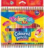 Colorino pastelky dvoubarevné Trio 48 barev