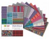 Papíry s motivem blok A4 g Textile