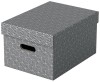 Esselte Home úložný box velikost M, set 3 ks, šedá