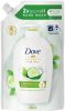 Tekuté mýdlo DOVE, náplň-ECO 500 ml, cucumber-green tea dezinfekční 500 ml
