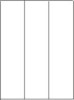 Etikety 70x297 mm, 100 listů