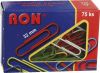 Spony 32 mm barevne/100ks
