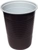 Kelímek na kávu hnědý 0,18 l