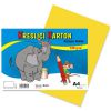 Kreslicí karton A4/180g/ 50  žlutý