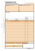 Zakázkový list A5 propisující Optys 1085-100 listů