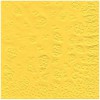Ubrousky s ražbou 33 x 33 cm - žluté