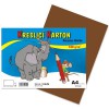 Kreslicí karton A4/180g/ 50 hnědý
