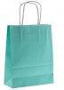 Papírová taška 24x32x10cm, PASTEL ZELENA