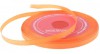 Saténová stuha tmavě oranžová (dark orange) 6 mm/32m