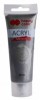 Akrylová barva 75 ml METALIC černé stříbro 819