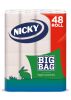 Papír toaletní BIG PACK XXL 2-vrstvý / 48 ks
