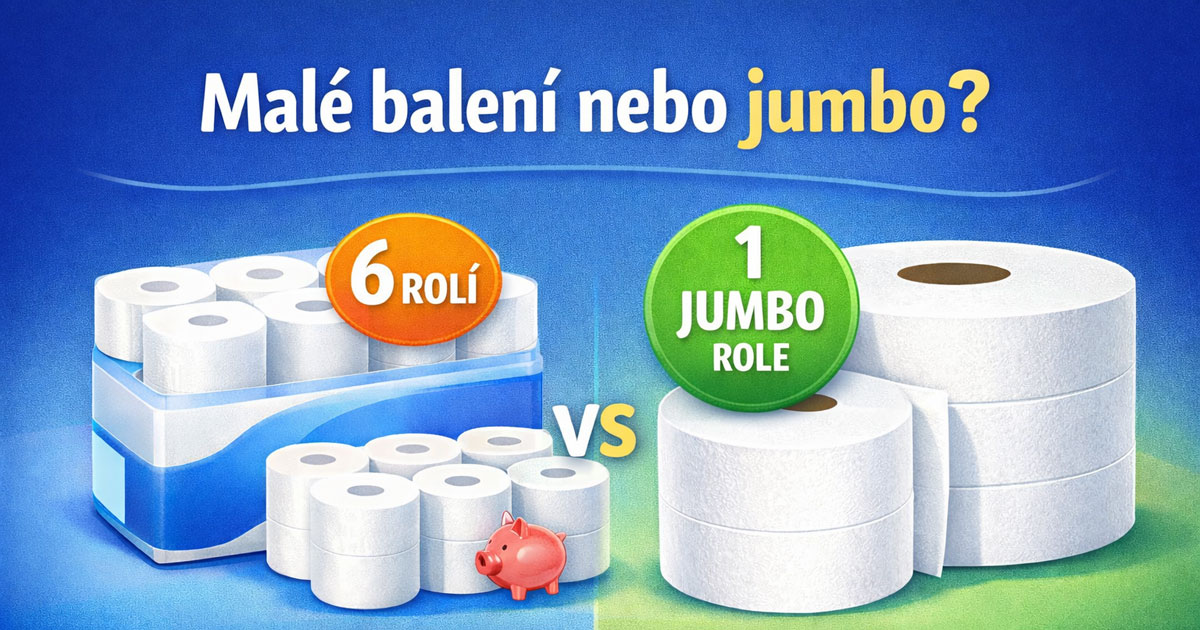 Jak vybrat toaletní papír