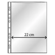 Eurosložky A4, extra široké, typ U, 120 mic. - 25 ks
