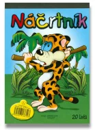 Náčrtník A5, 20 listů, 80 g