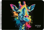 Skicák A3 Žirafa, 40 listů, 190g, kroužkový