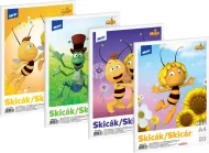 Skicák A4, Včelka Mája, 20 listů, 170g