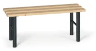 Šatní lavice 100 cm, černá