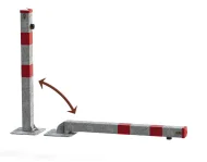 Parkovací sloupek sklopný, pozink