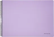 Skicák A4 Pastelini, fialový, 40 listů, 190g, kroužkový