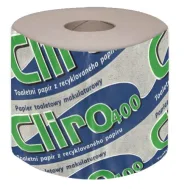 Toaletní papír Cliro 400, 1vrstvý, 1 ks