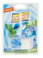 Larrin  Plus 3v1,WC blok,  ledová svěžest, 40g