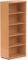 Vysoká skříň Visio 80 x 38,5 x 183,5 cm, typ 2