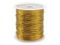 Dekorační drátek měděný 0,3 mm, návin 10 m - 2 zlatá, 1 ks