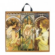 Igelitová taška s uchem XXL A. Mucha 54x49cm   