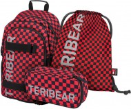 BAAGL SET 3 Skate TERIBEAR: batoh, penál a sáček