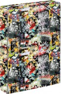 BAAGL Desky na školní sešity A4 Jumbo Batman Komiks