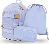 BAAGL 3 SET Skate Lilac: batoh, penál, sáček