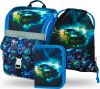 BAAGL 3 SET Zippy Závodní auto: aktovka, penál, sáček