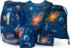 BAAGL SET 5 AIRY Vesmír: batoh, penál, sáček, zástěra, peněženka 