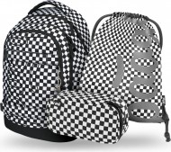 BAAGL SET 3 Skate max SKA: batoh, penál, sáček