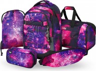 BAAGL SET 5 Skate max Galaxy: batoh, penál, sáček, sportovní taška, ledvinka
