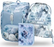 BAAGL SET 3 Airy Polar: batoh, penál, sáček GRS