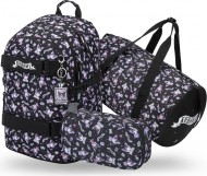 BAAGL SET 3 Skate Kuromi Black: batoh, penál, sportovní taška GRS