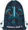 MINECRAFT 2 SET Blue Axe and Sword: penál, sáček