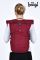 BAAGL Batoh Roll Burgundy GRS