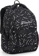 Bagmaster NOMAD 25 A studentský batoh – černo-bílý